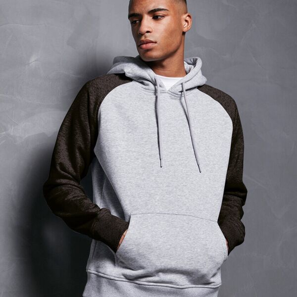 Basic raglan hoodie Thumbnail