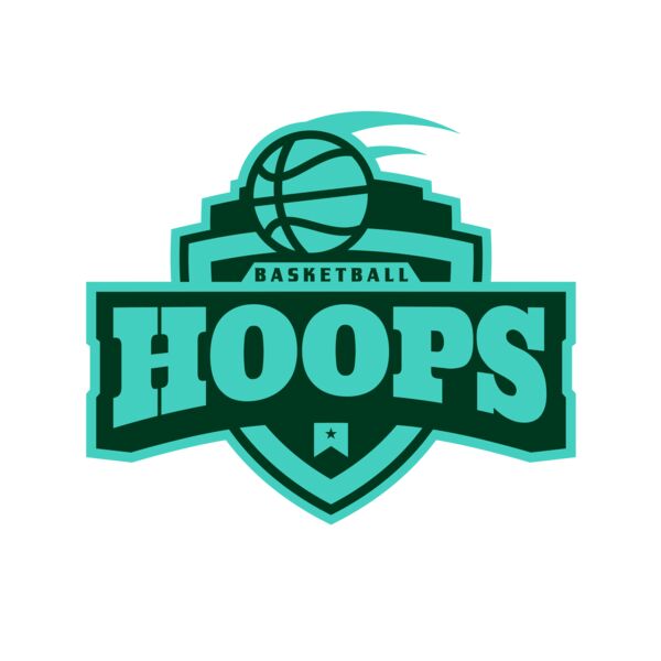 Hoops Basketball logo template 02 Thumbnail
